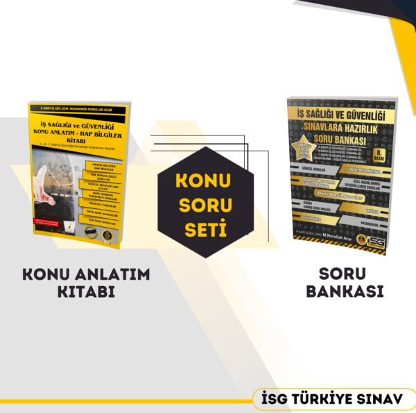 İSG KONU ANLATIM - SORU BANKASI (2025 Basım, Kazandıran Set)