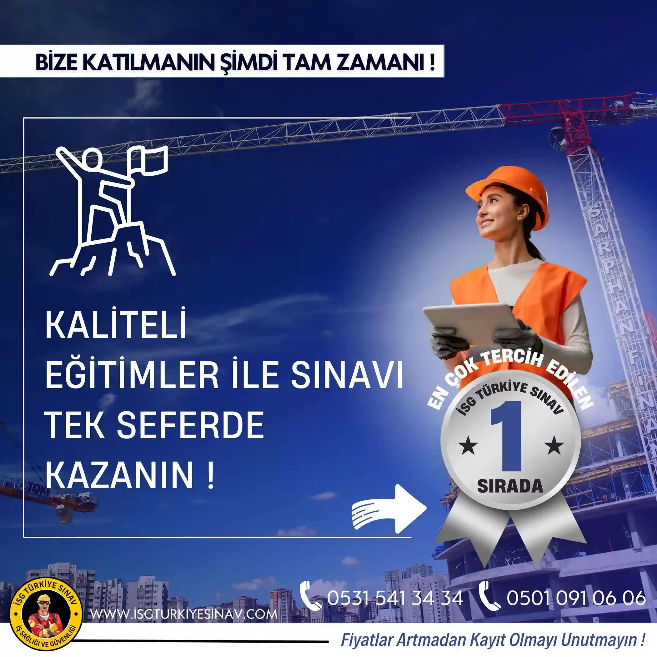 Kasımpaşa C Sınıfı İş Güvenliği Uzmanı Sınavı