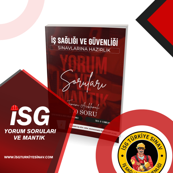 İSG Mantık ve Yorum Soruları (100 adet soru kitapçığı)