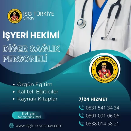 Diğer ilçeler: İşyeri Hekimi Kursu